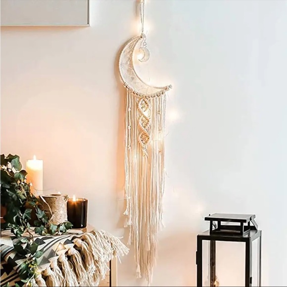 NEW 96cm Bohemian Chic Macrame Wall Hanging Tapestry Room Decor Home Decoration - Picture 2 of 14